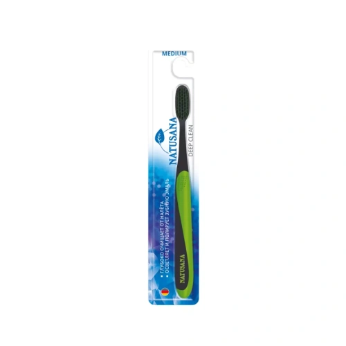 NATUSANA Deep Clean щетка зубная medium